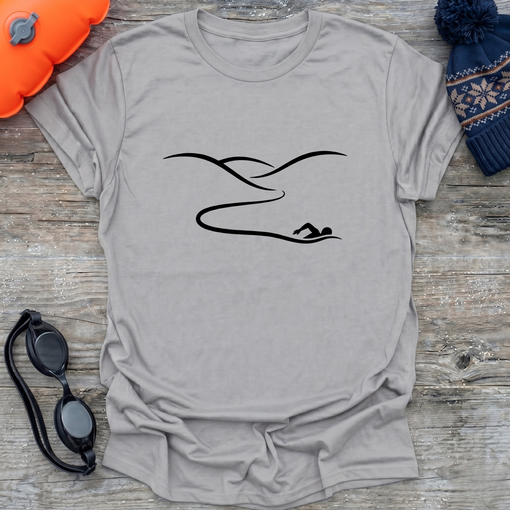 Swim Lines T Shirt