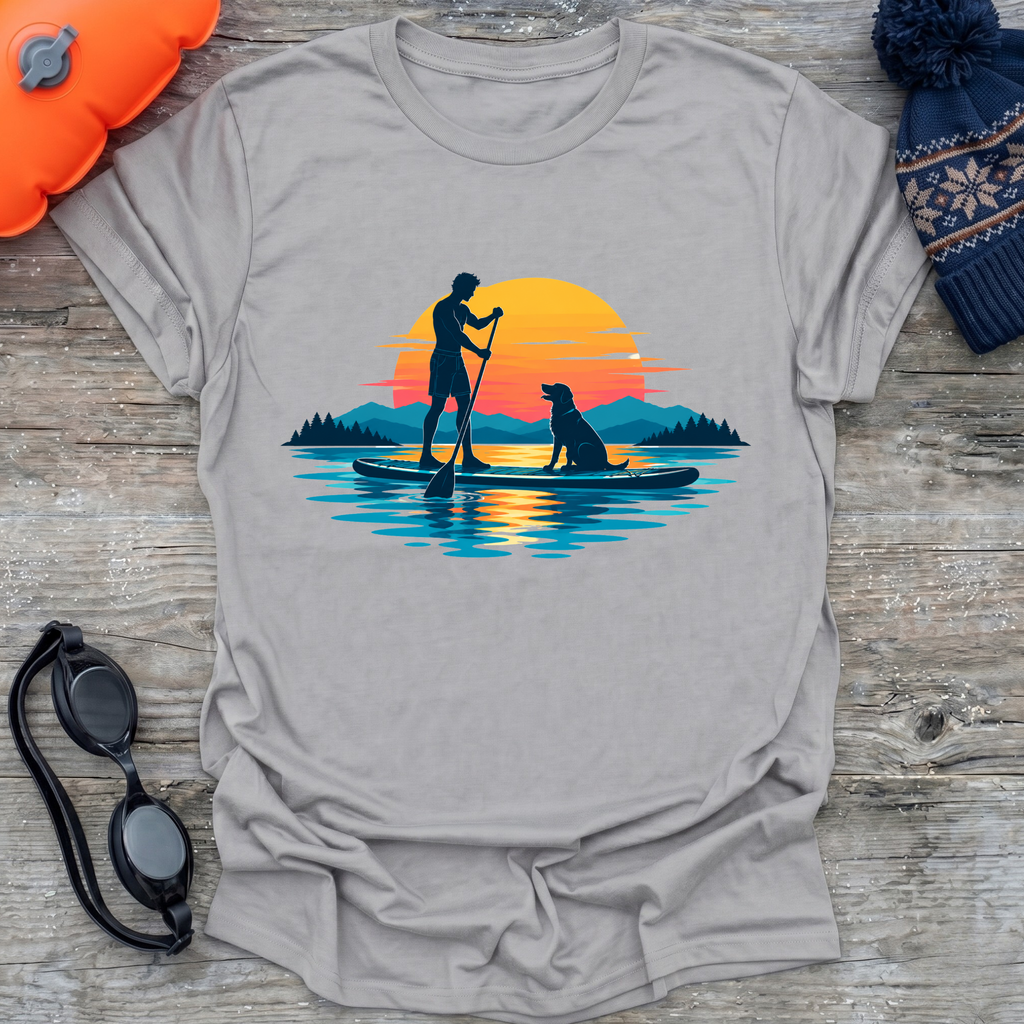 SUP Man & Dog T-Shirt