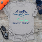 Element Green Swim Lines T-Shirt