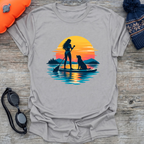 SUP Woman & Dog T-Shirt