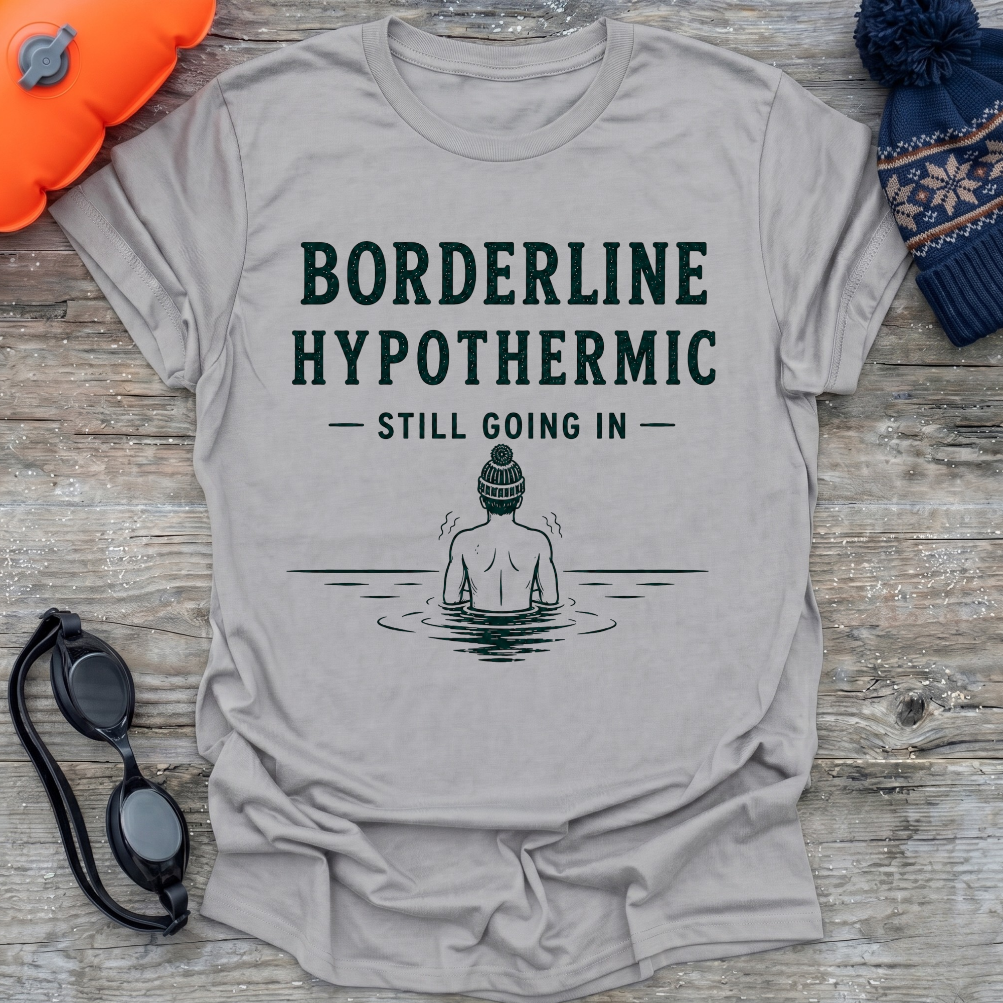 Borderline Hypothermic (m) T-Shirt