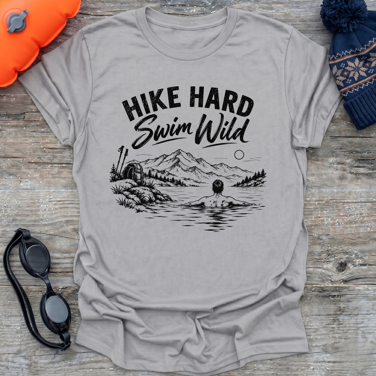 Hike Hard (M) T-Shirt