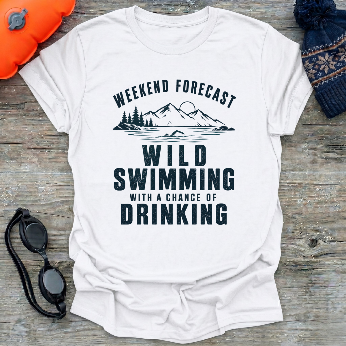 Weekend Swim Forecast T-Shirt