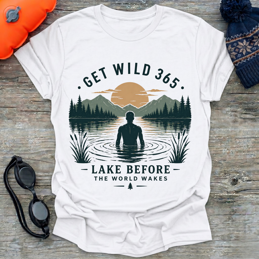 Lake Before World Wakes (m) T-Shirt
