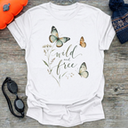 Wild & Free Butterflies T Shirt