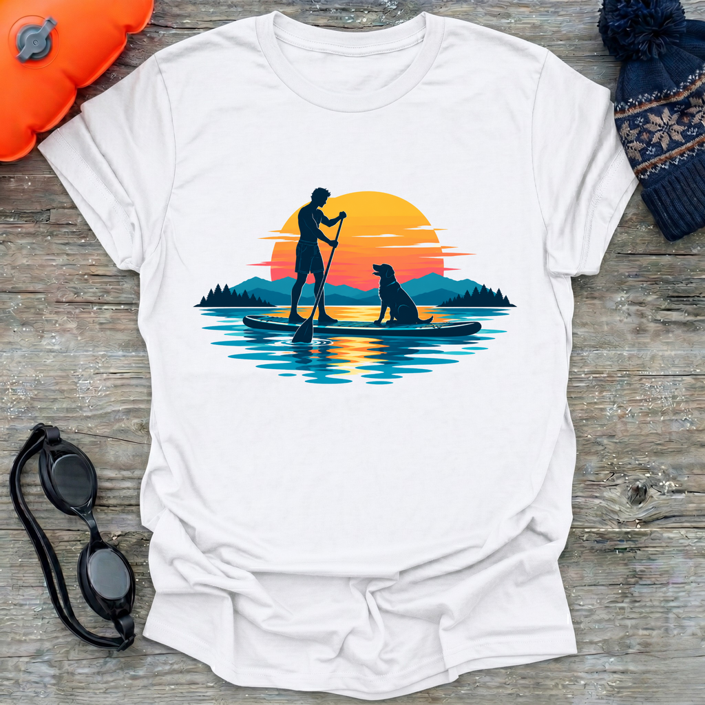 SUP Man & Dog T-Shirt