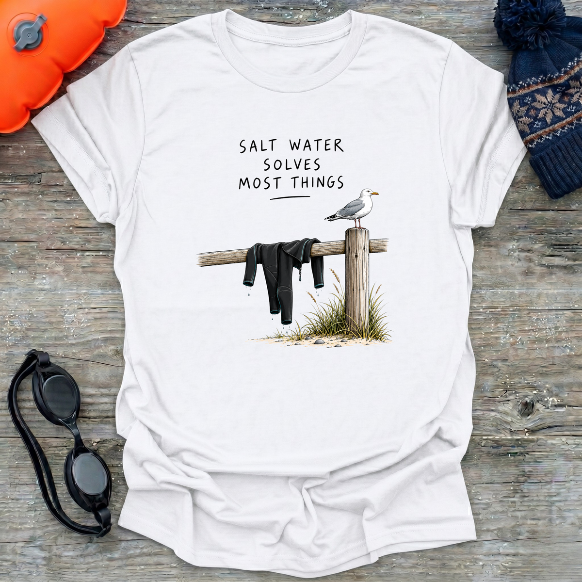 Salt Water Seagull T-Shirt