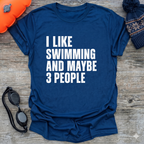I Like 3 Swim T-Shirt