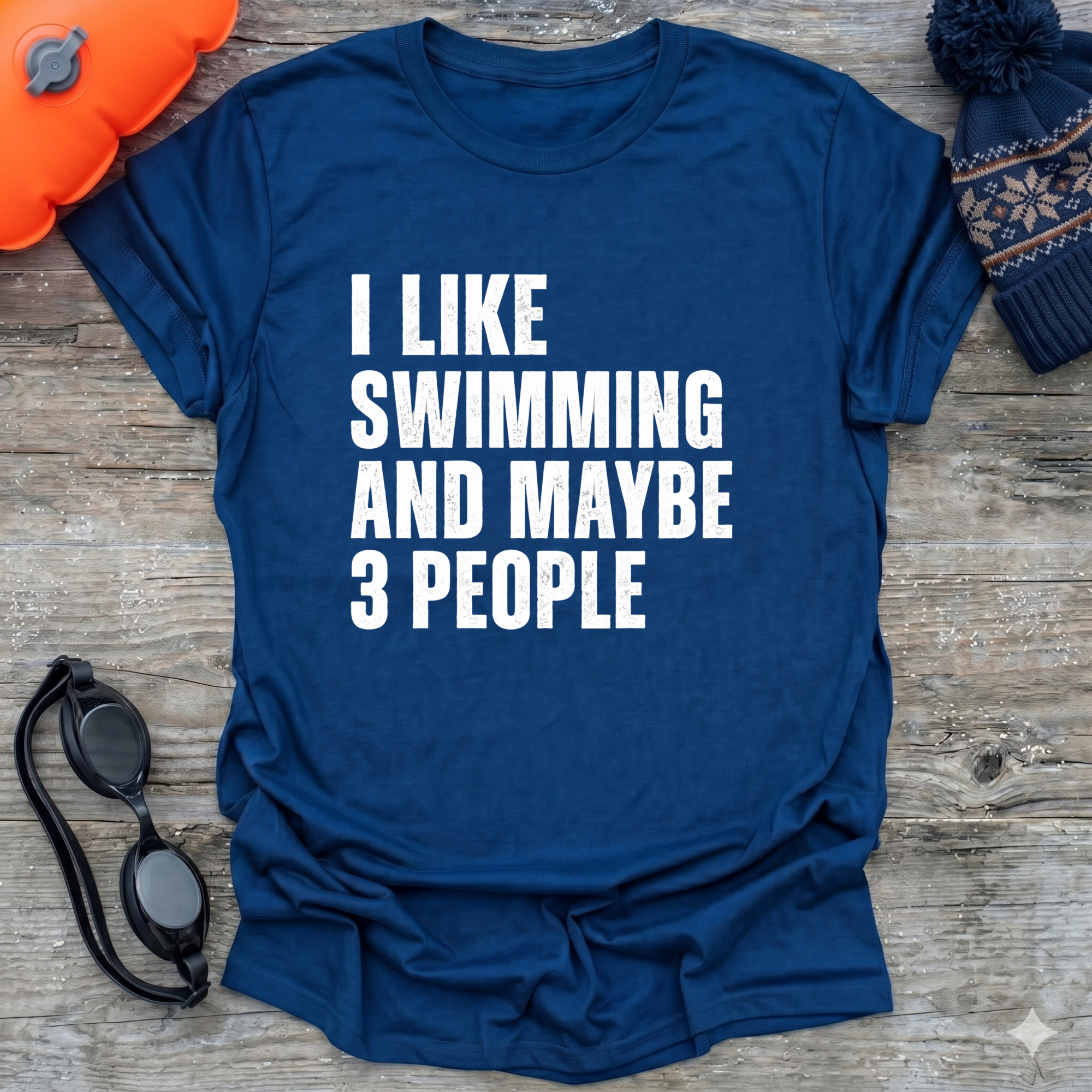 I Like 3 Swim T-Shirt