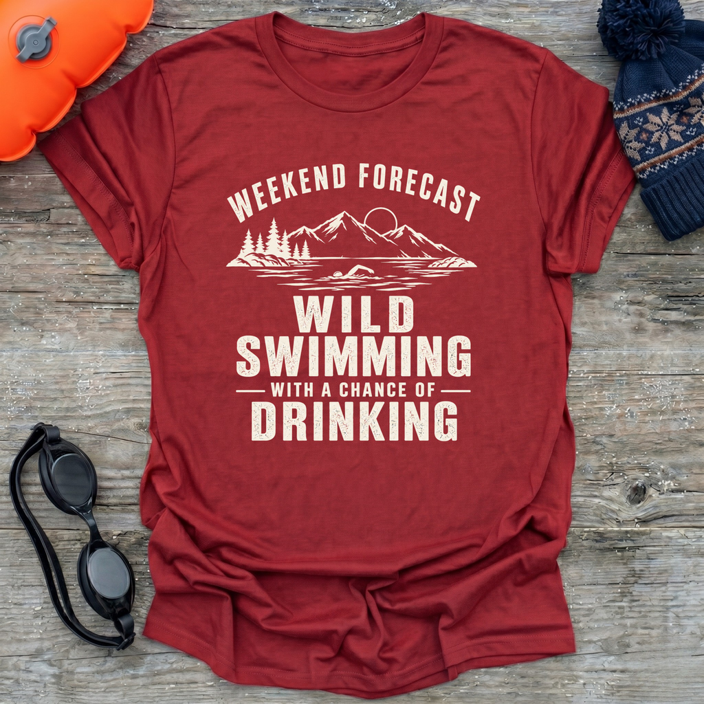 Weekend Swim Forecast T-Shirt