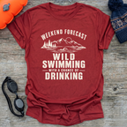 Weekend Swim Forecast T-Shirt