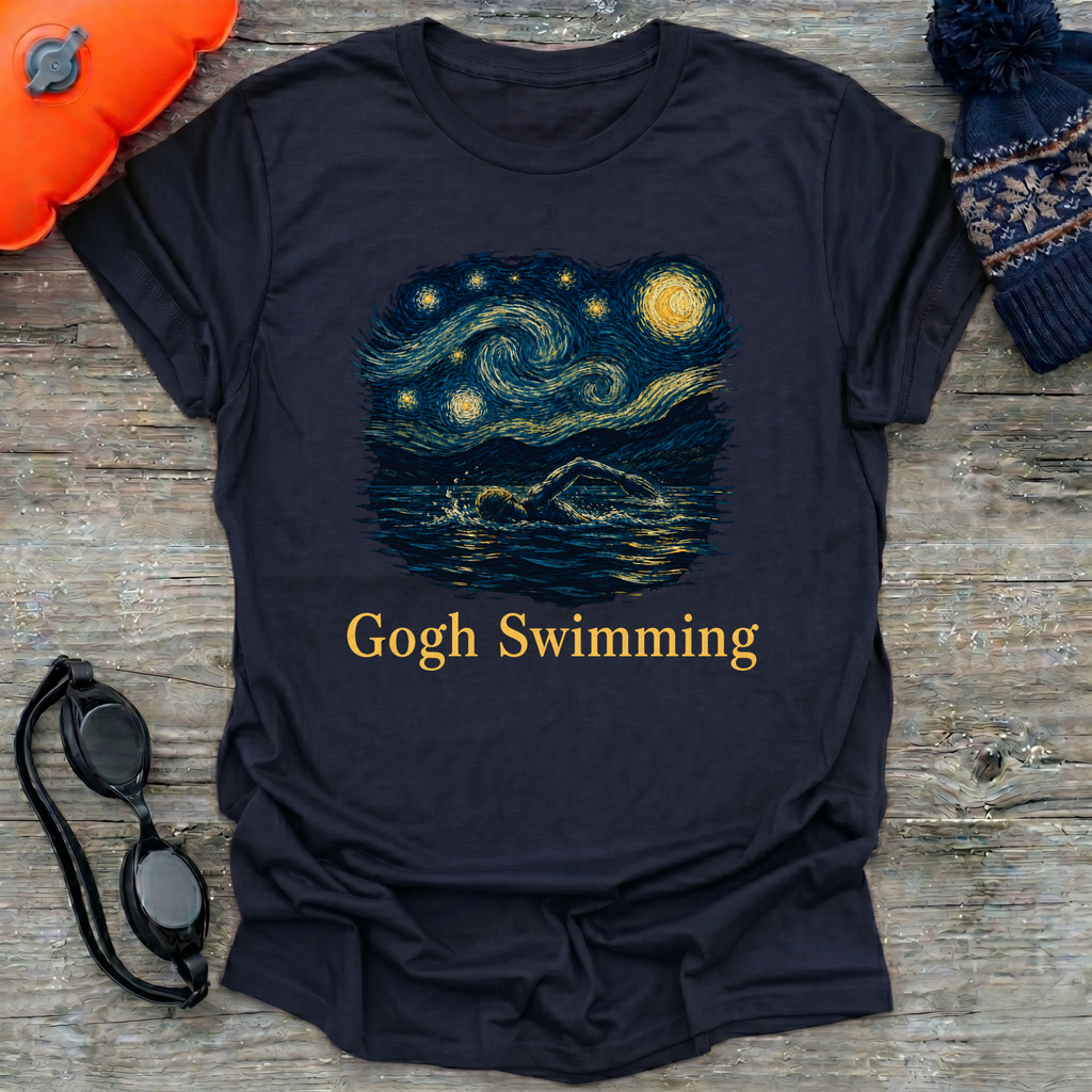 Gogh Swimming T-Shirt