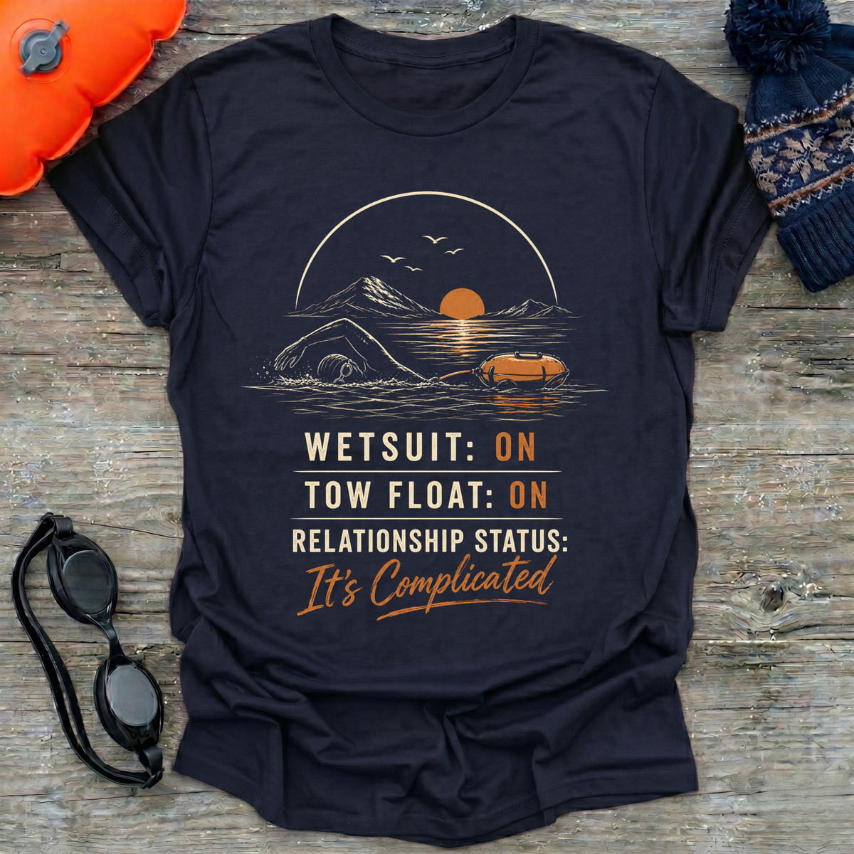 It's Complicated Swim T-Shirt