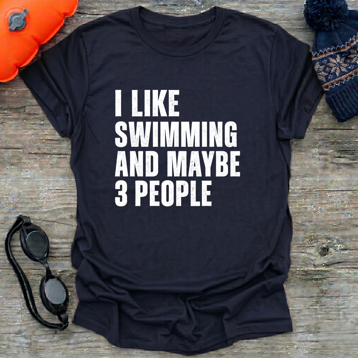 I Like 3 Swim T-Shirt