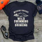 Weekend Swim Forecast T-Shirt