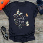 Wild & Free Butterflies T Shirt