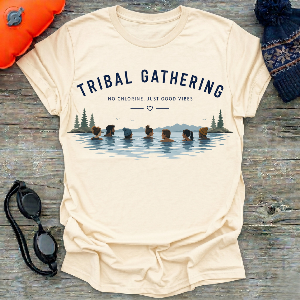 Tribal Gathering Swim T-Shirt