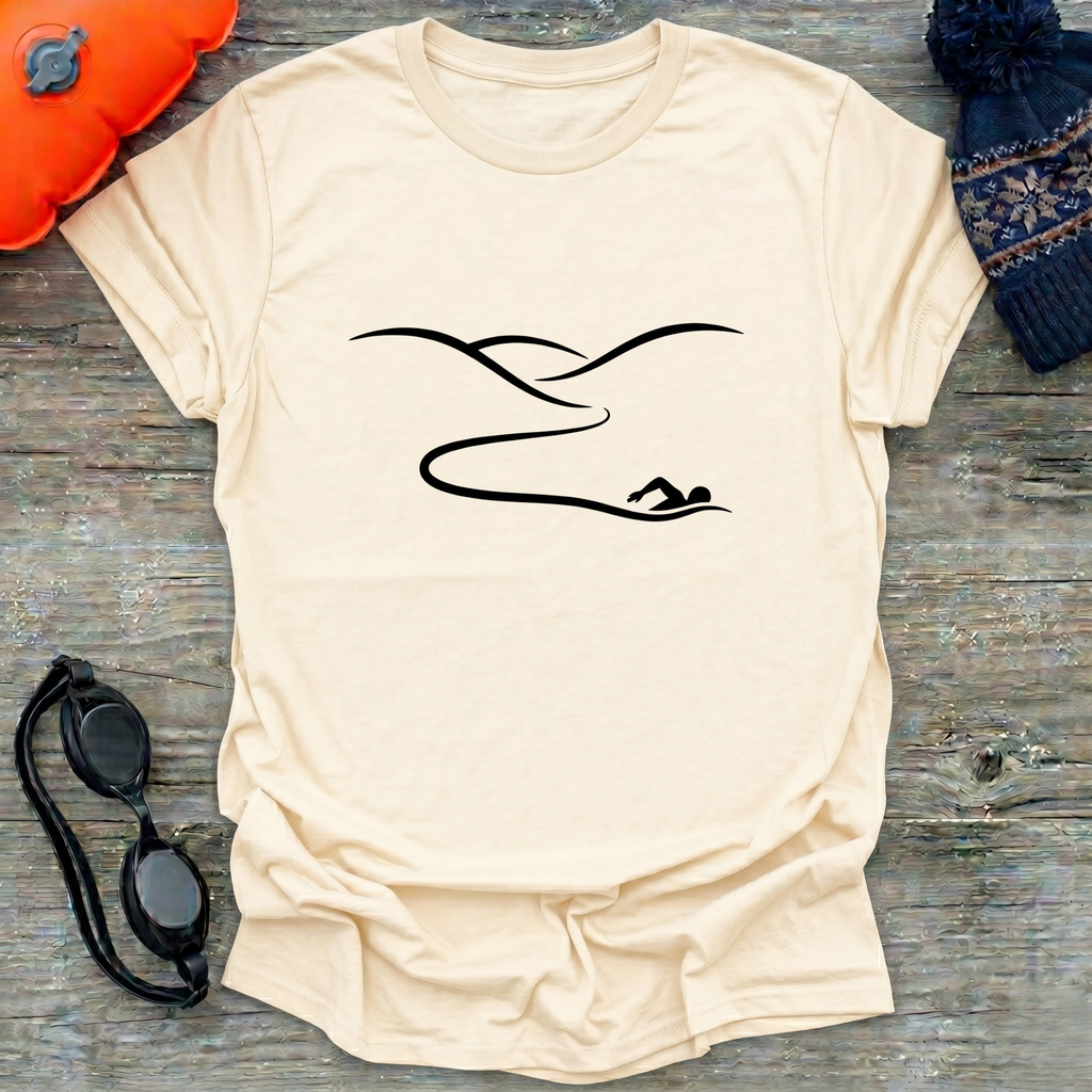Swim Lines T Shirt