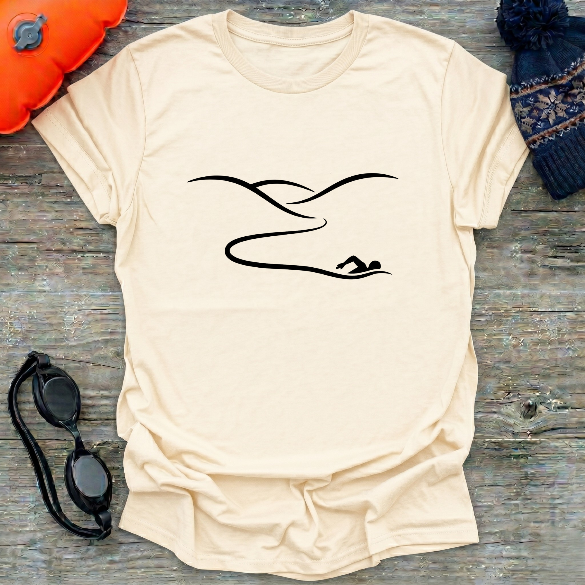 Swim Lines T Shirt