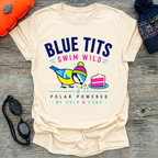 Blue Tits Cake T-Shirt