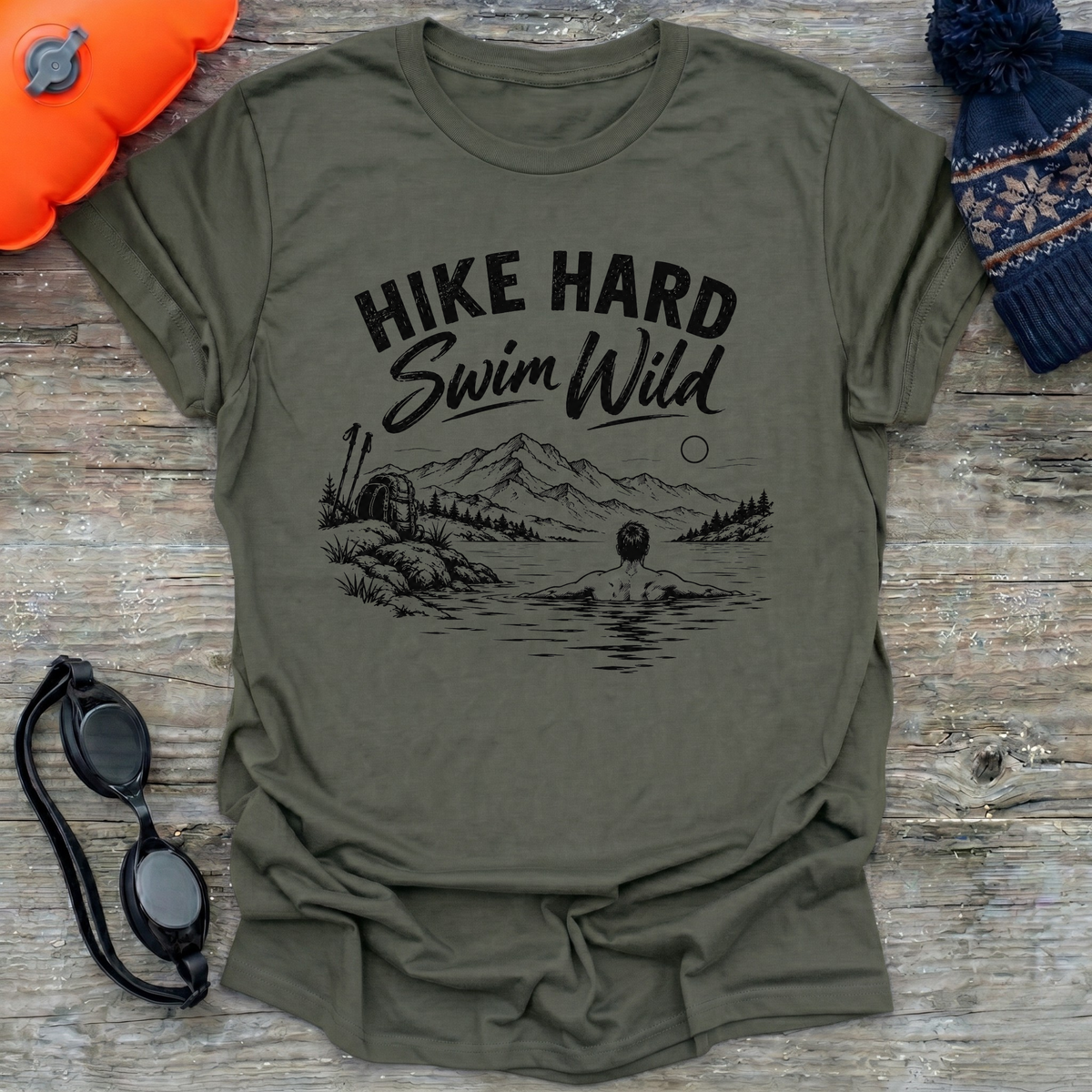 Hike Hard (M) T-Shirt