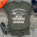 Weekend Swim Forecast T-Shirt