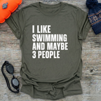I Like 3 Swim T-Shirt
