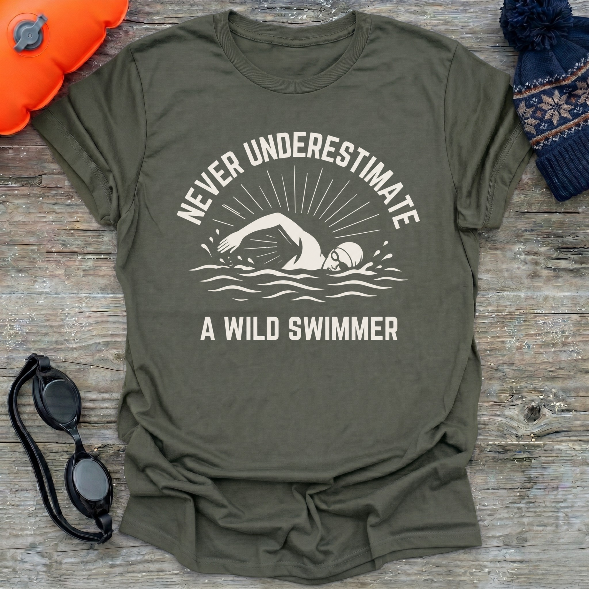 Never Underestimate (m) T-Shirt
