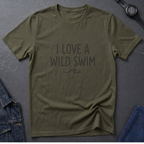 I love a wild swim wave T-Shirt