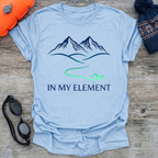 Element Green Swim Lines T-Shirt