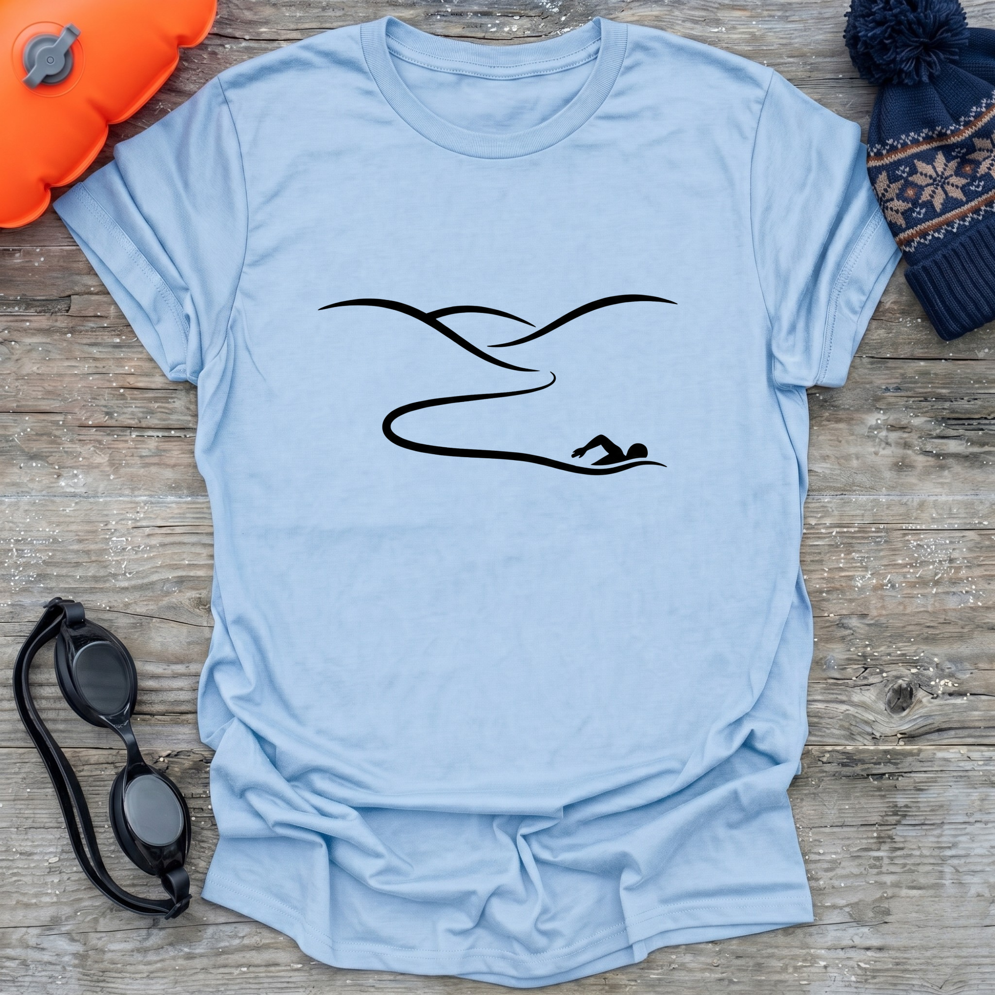 Swim Lines T Shirt