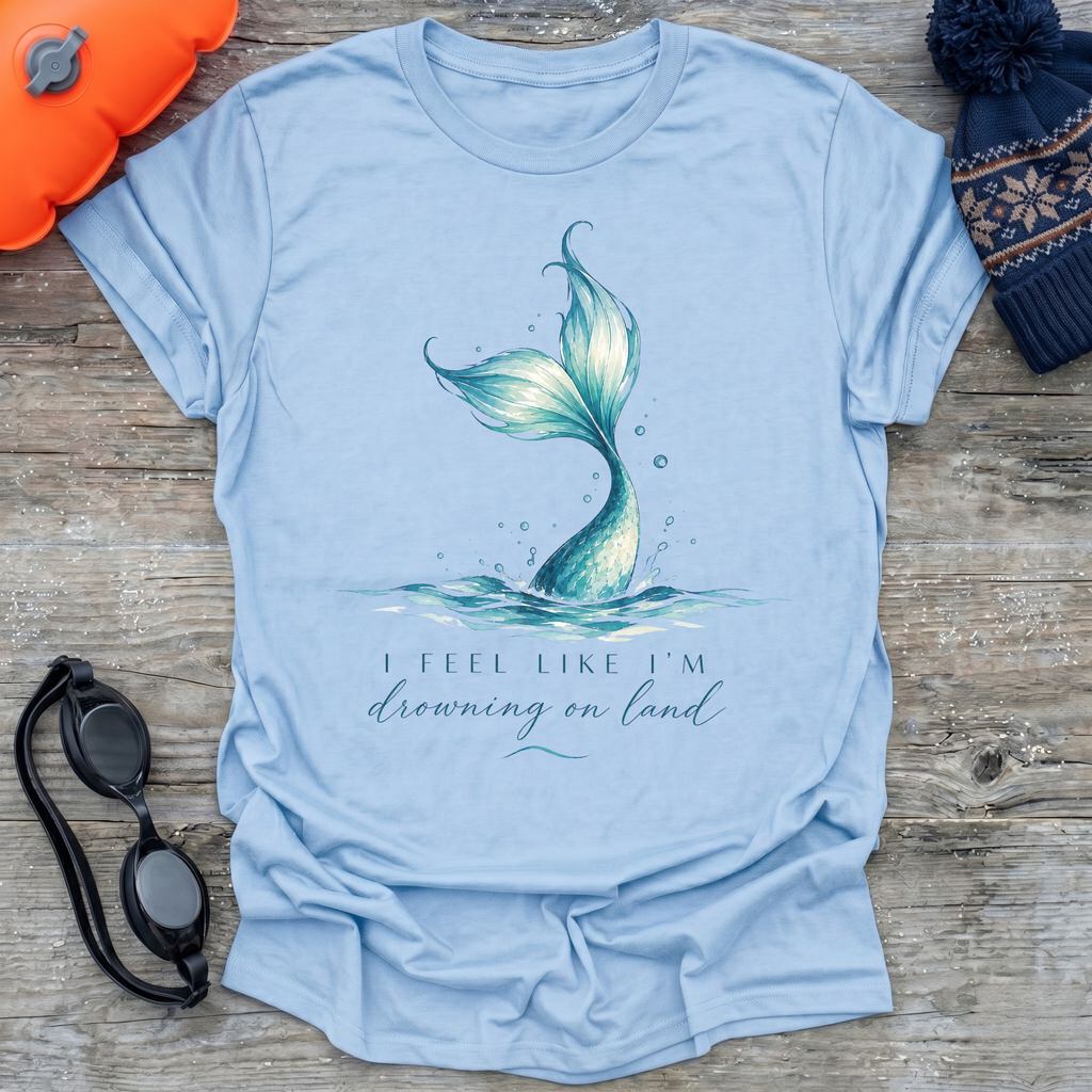 Drowning on Land T-Shirt