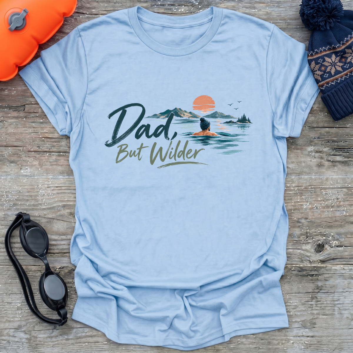 Wilder Dad Swim T-Shirt