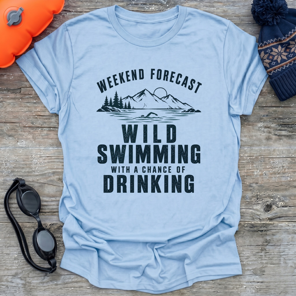 Weekend Swim Forecast T-Shirt