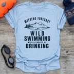 Weekend Swim Forecast T-Shirt