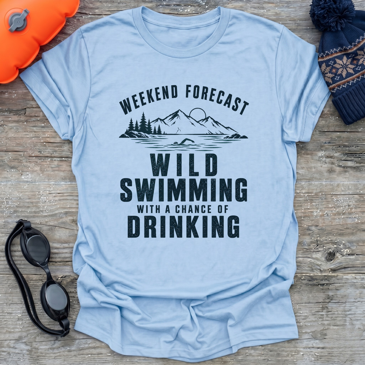Weekend Swim Forecast T-Shirt