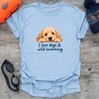 Love dogs & swim T-Shirt