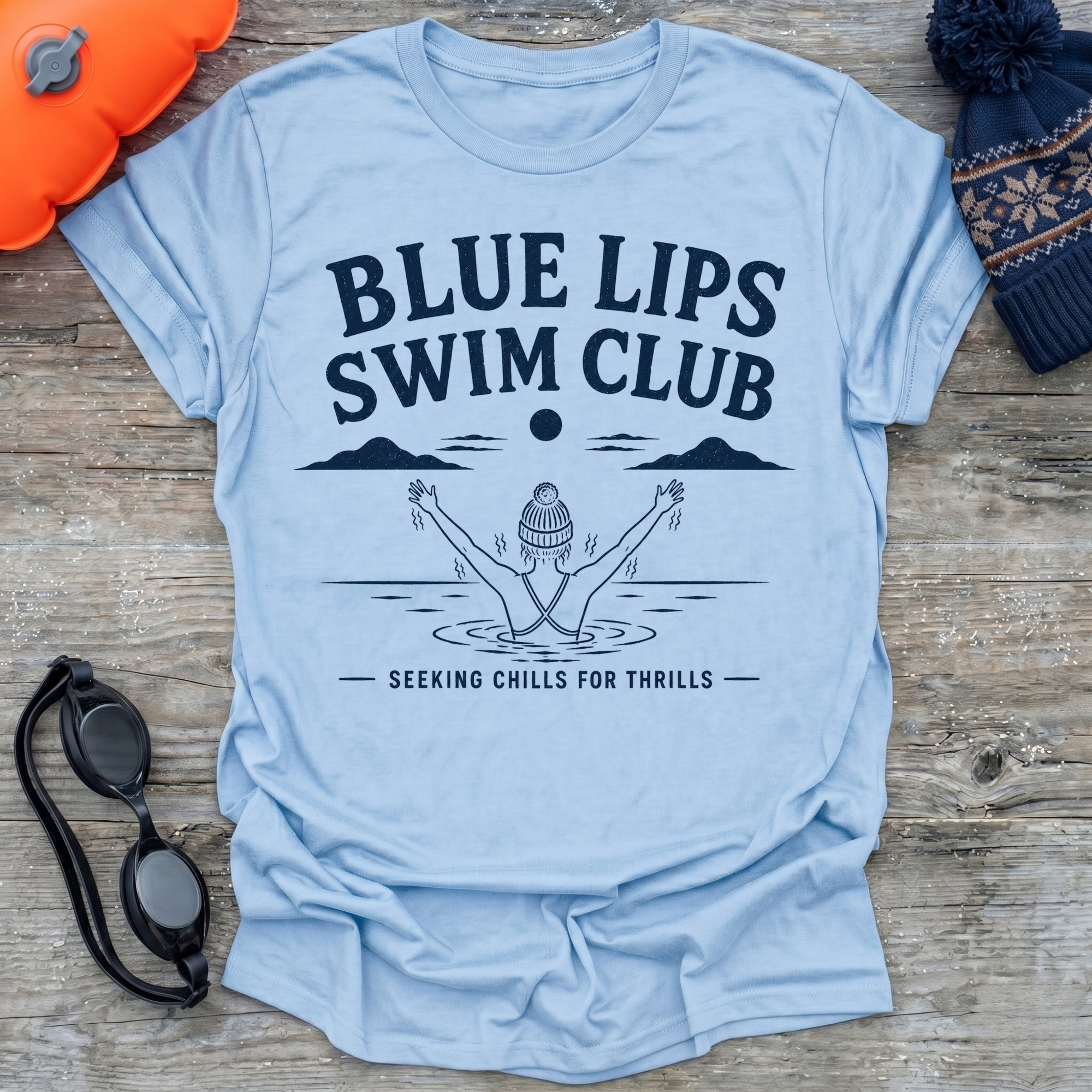 Blue Lips T-Shirt