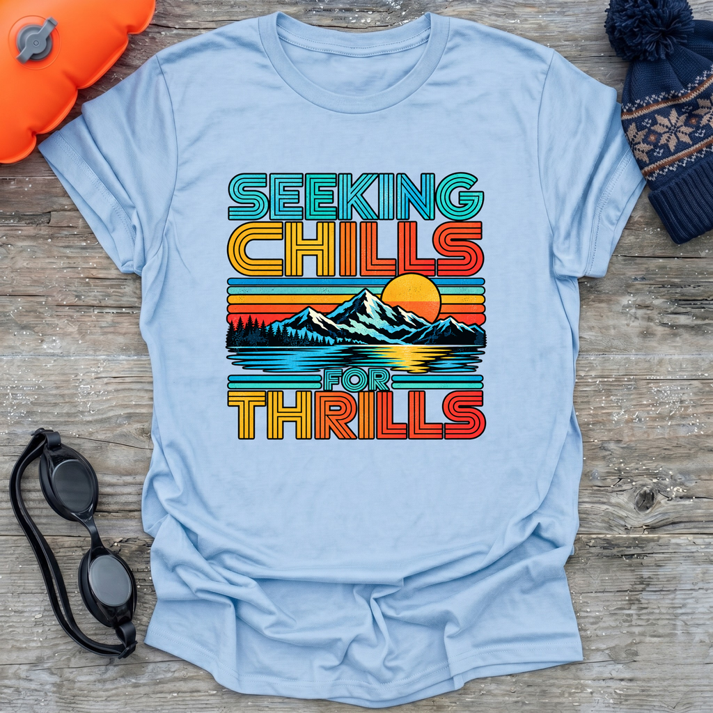 Seeking Chills Multicolour T-Shirt