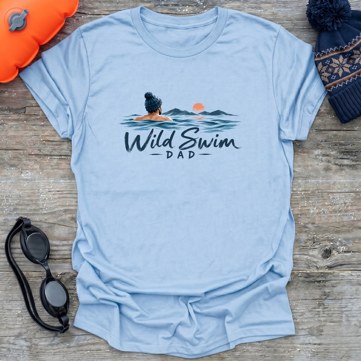 Wild Swim Dad_i T-Shirt