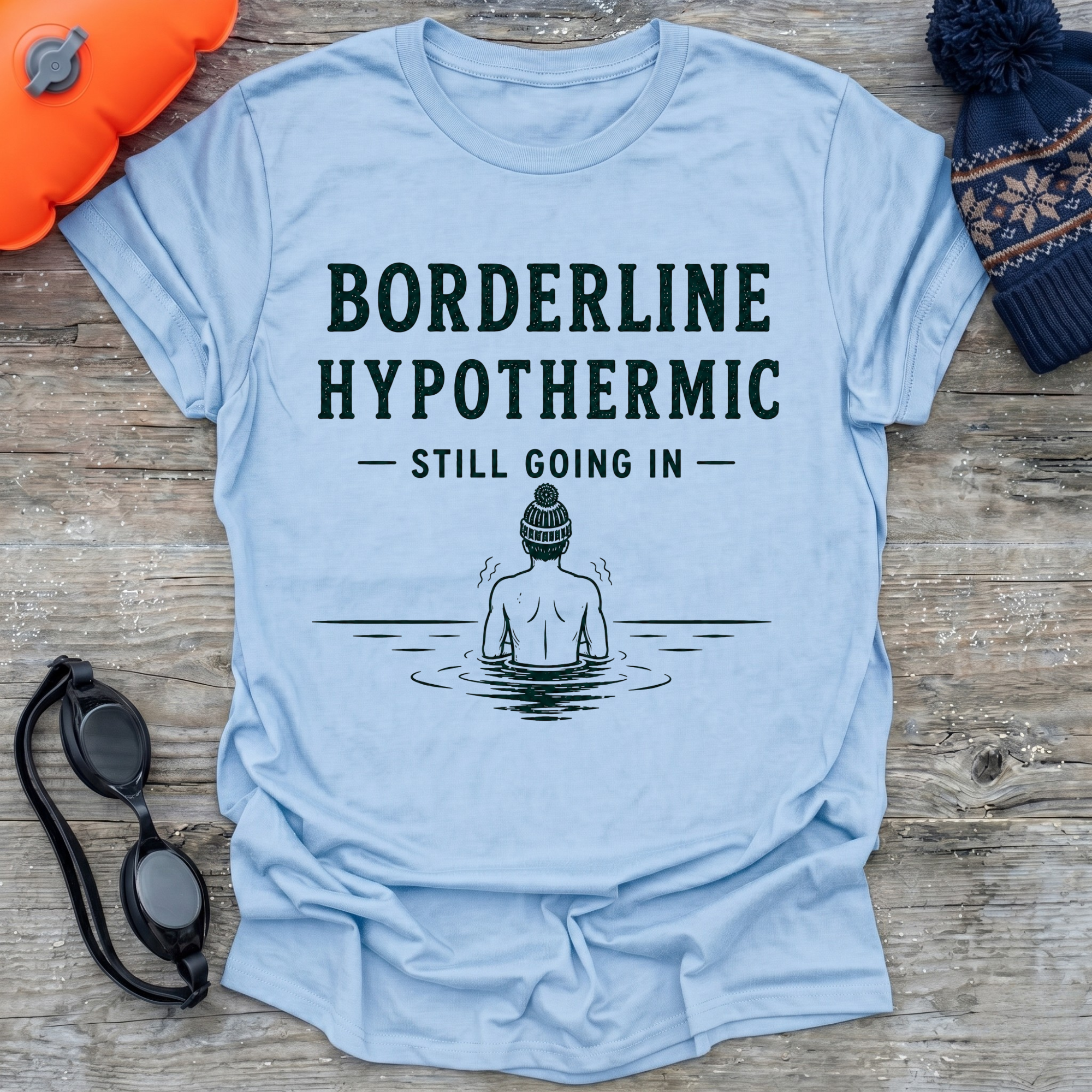 Borderline Hypothermic (m) T-Shirt