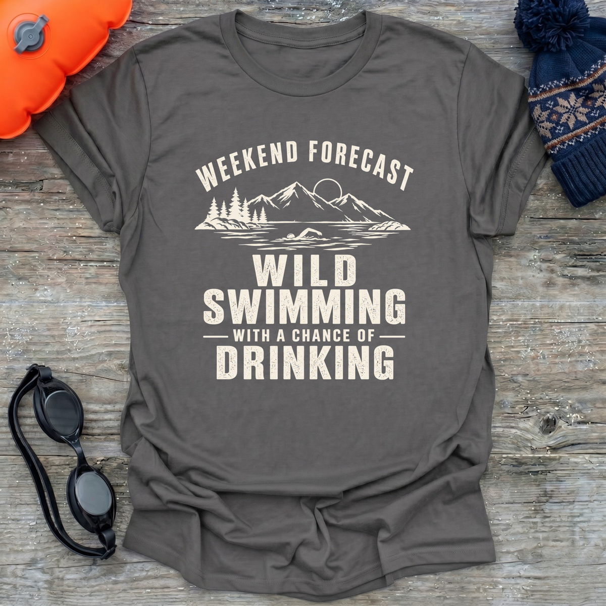 Weekend Swim Forecast T-Shirt