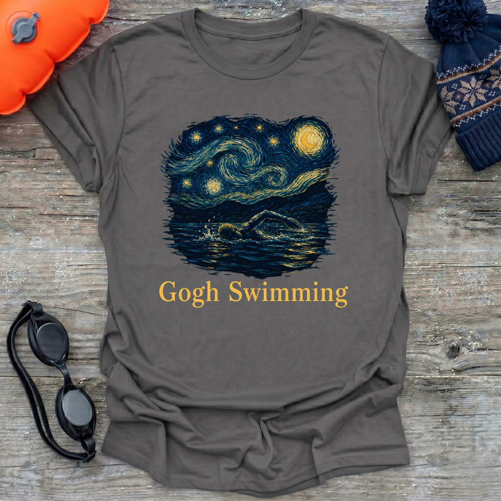 Gogh Swimming T-Shirt