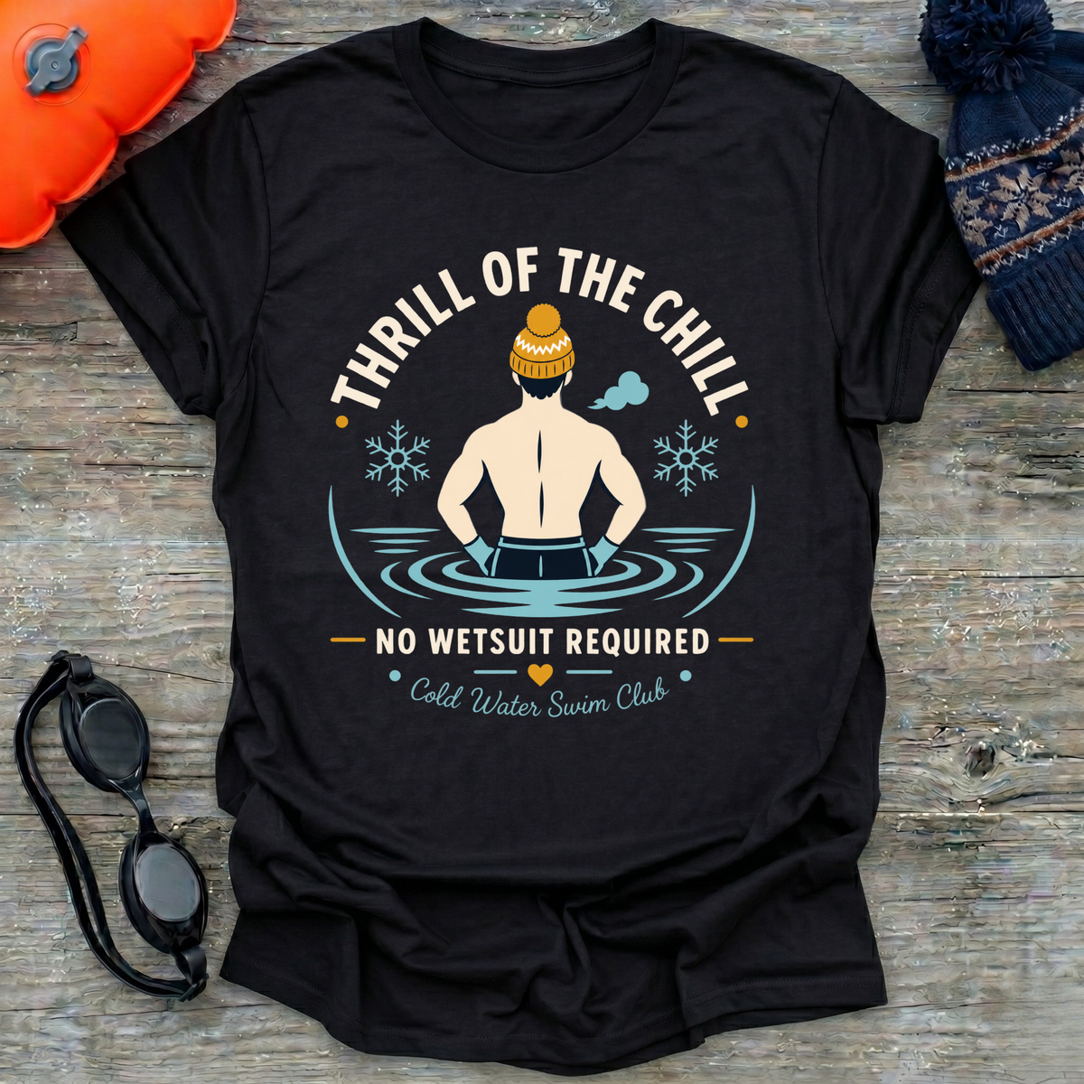 No Wetsuit Thrills (m) T-Shirt