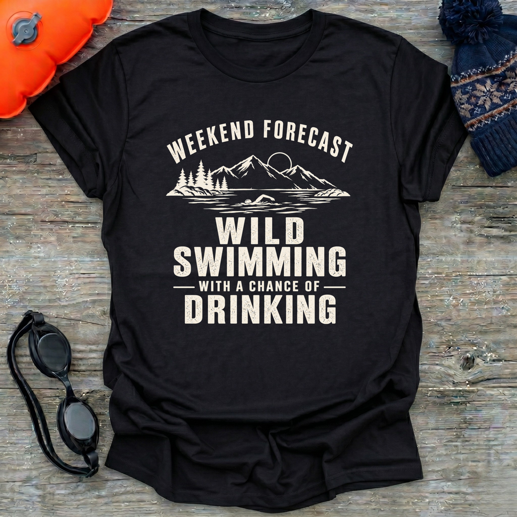 Weekend Swim Forecast T-Shirt