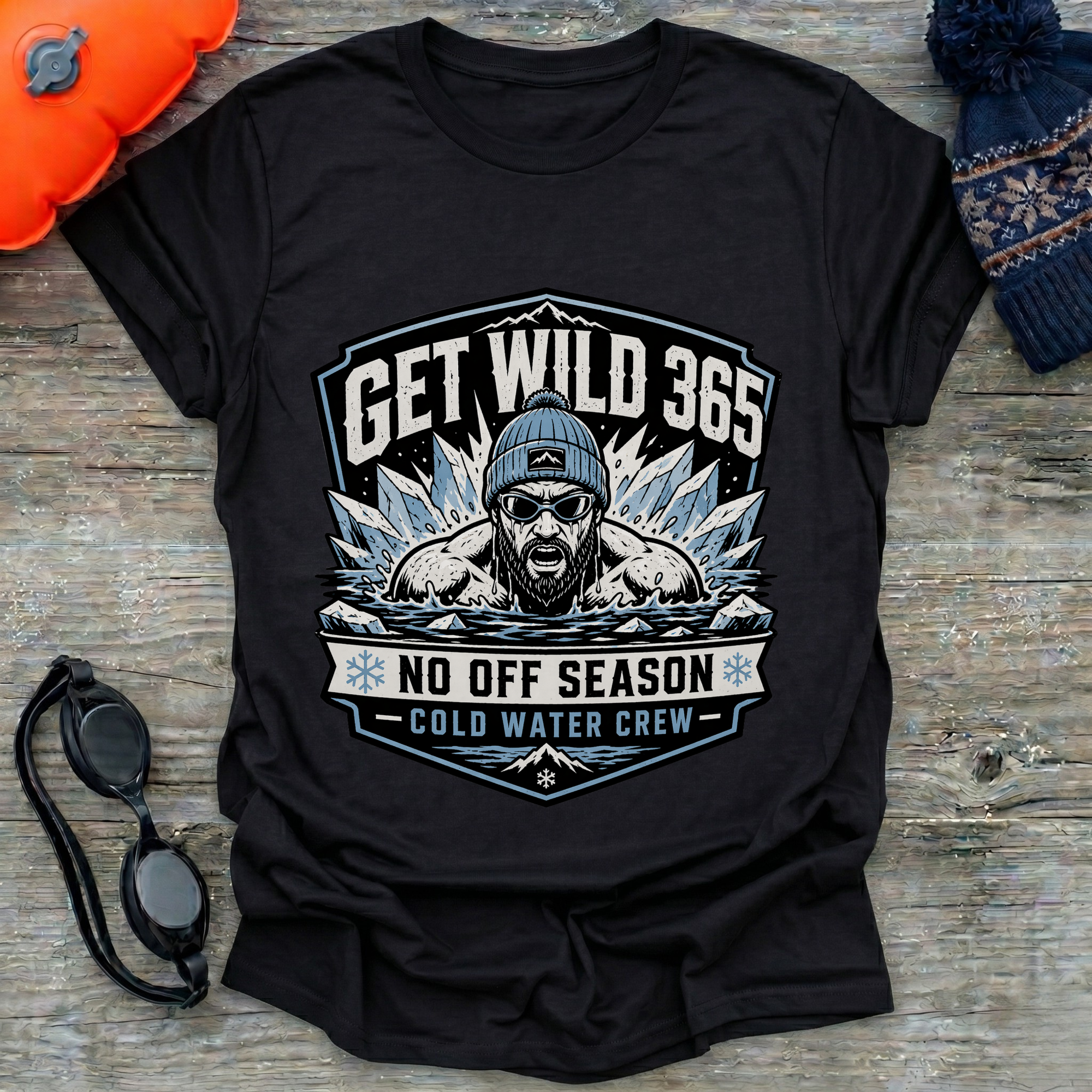 Sea Swimmer Beanie T-Shirt