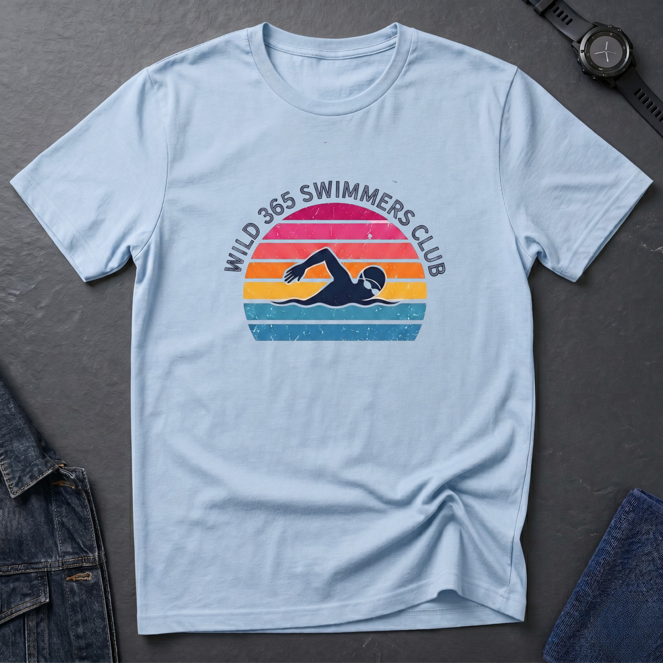 Wild Swimmers Sunset T-Shirt