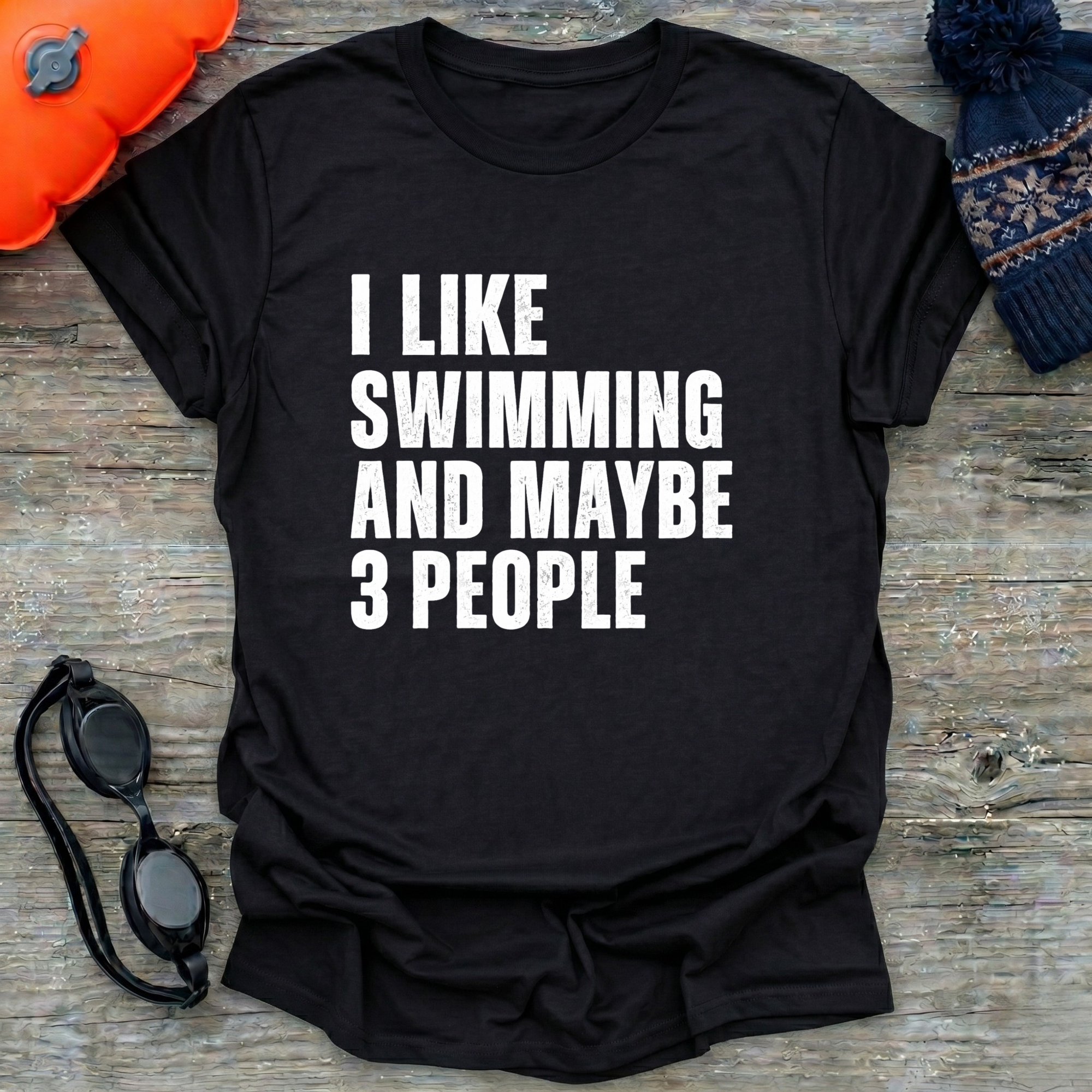 I Like 3 Swim T-Shirt