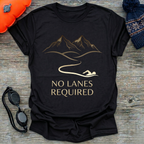 No Lanes Required Swim Lines T-Shirt