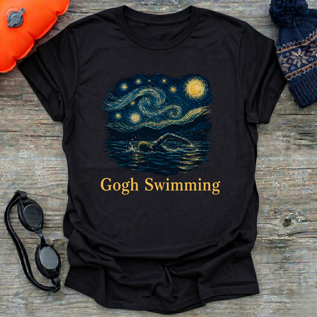 Gogh Swimming T-Shirt